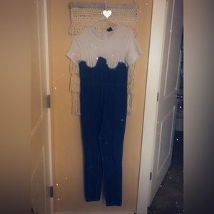 Short Sleeved Jumpsuit
